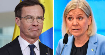 Ulf Kristersson och Magdalena Andersson. Foto: Shutterstock & TT