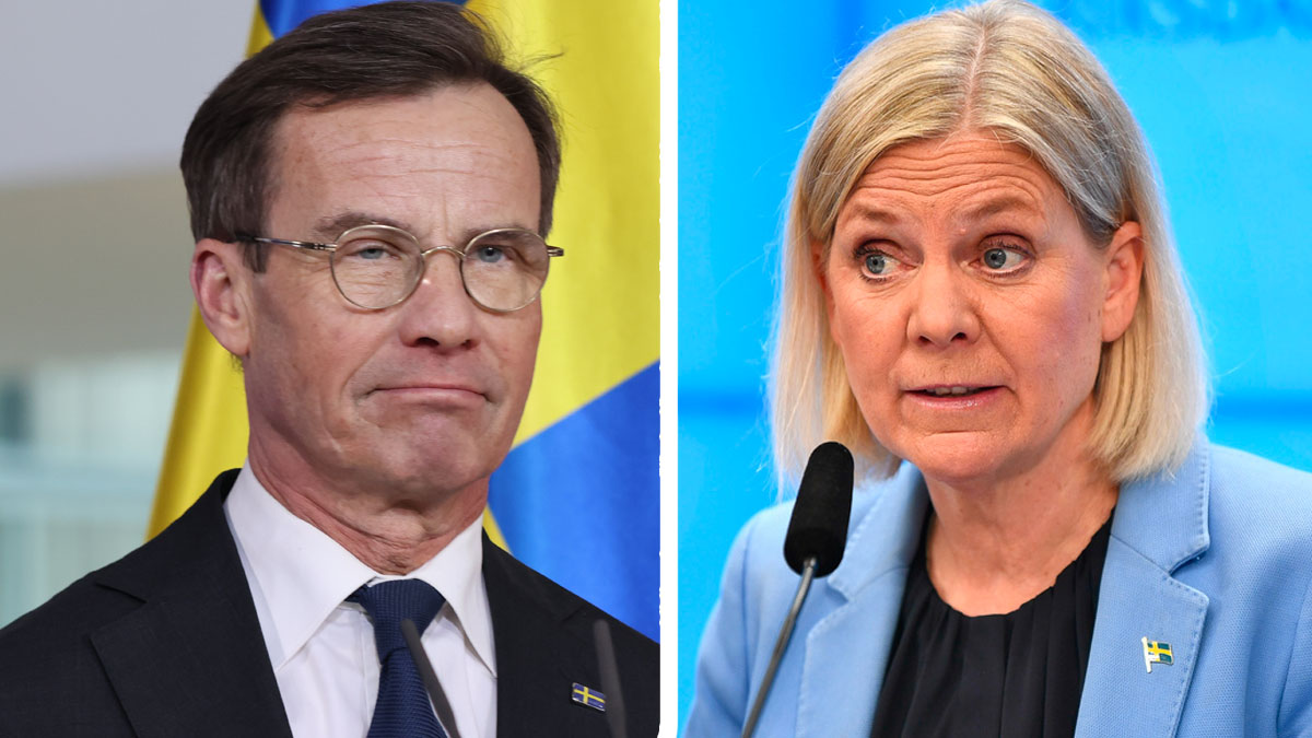 Ulf Kristersson och Magdalena Andersson. Foto: Shutterstock & TT