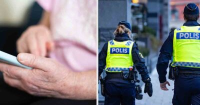 Pensionär, polisen.