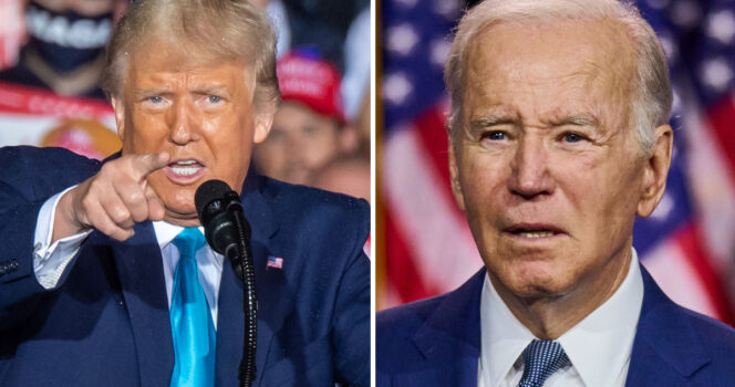 Joe Biden riktar ny kritik mot Donald Trump