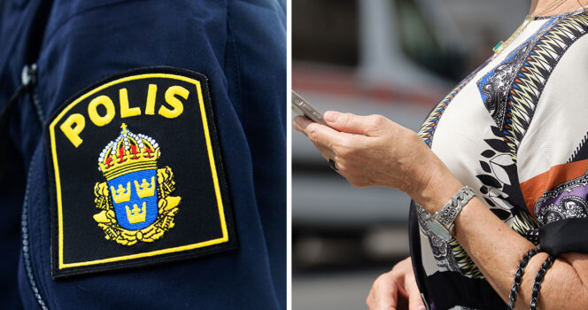 Polisen varnar.
