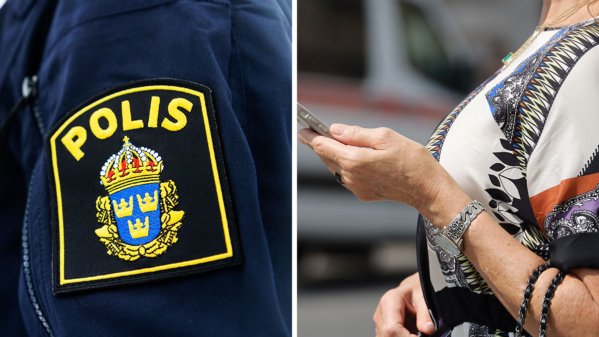 Polisen varnar.