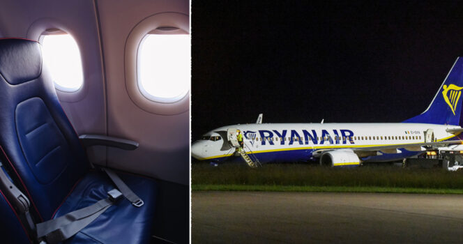 Ryanair. Foto: Shutterstock & Jason Tschepljakow/dpa via AP/TT