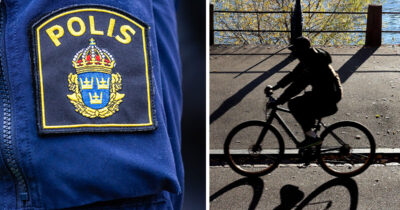 Polisen varnar för cyklist