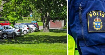 Polisen, bilar.