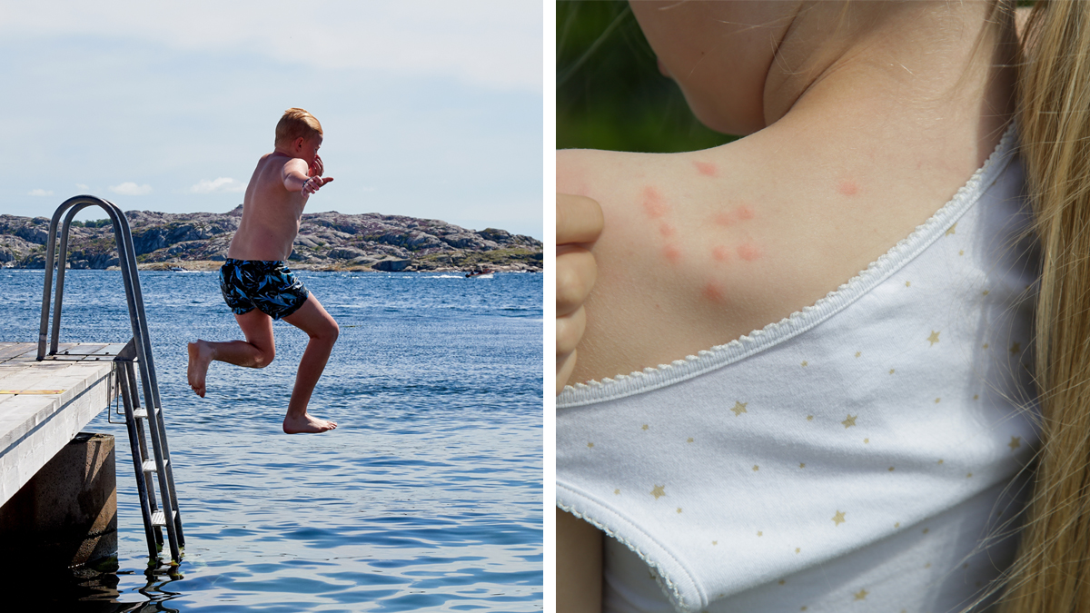 Badklåda sprids på svenska badplatser