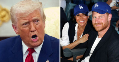 donald trump, meghan markle, prins harry