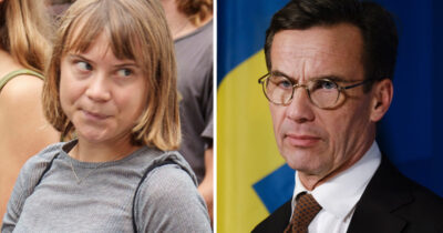 Greta Thunberg riktar kritik mot svenska politiker