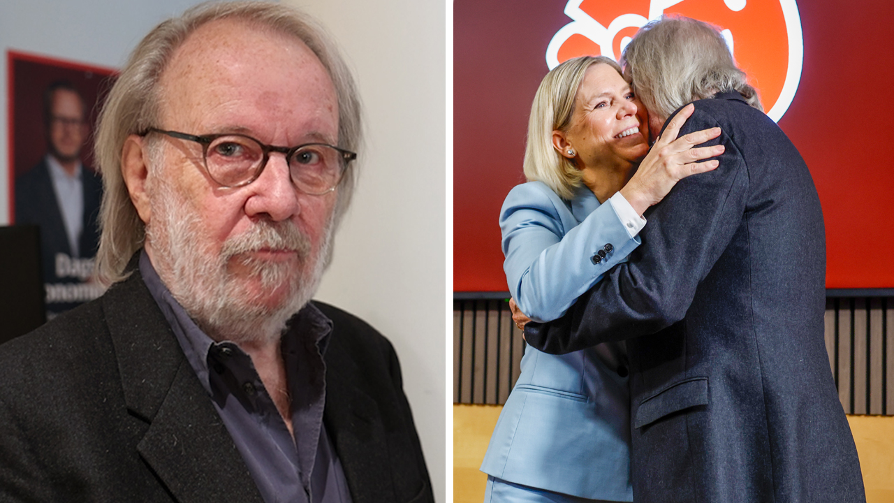 Benny Andersson och Magdalena Andersson (S)