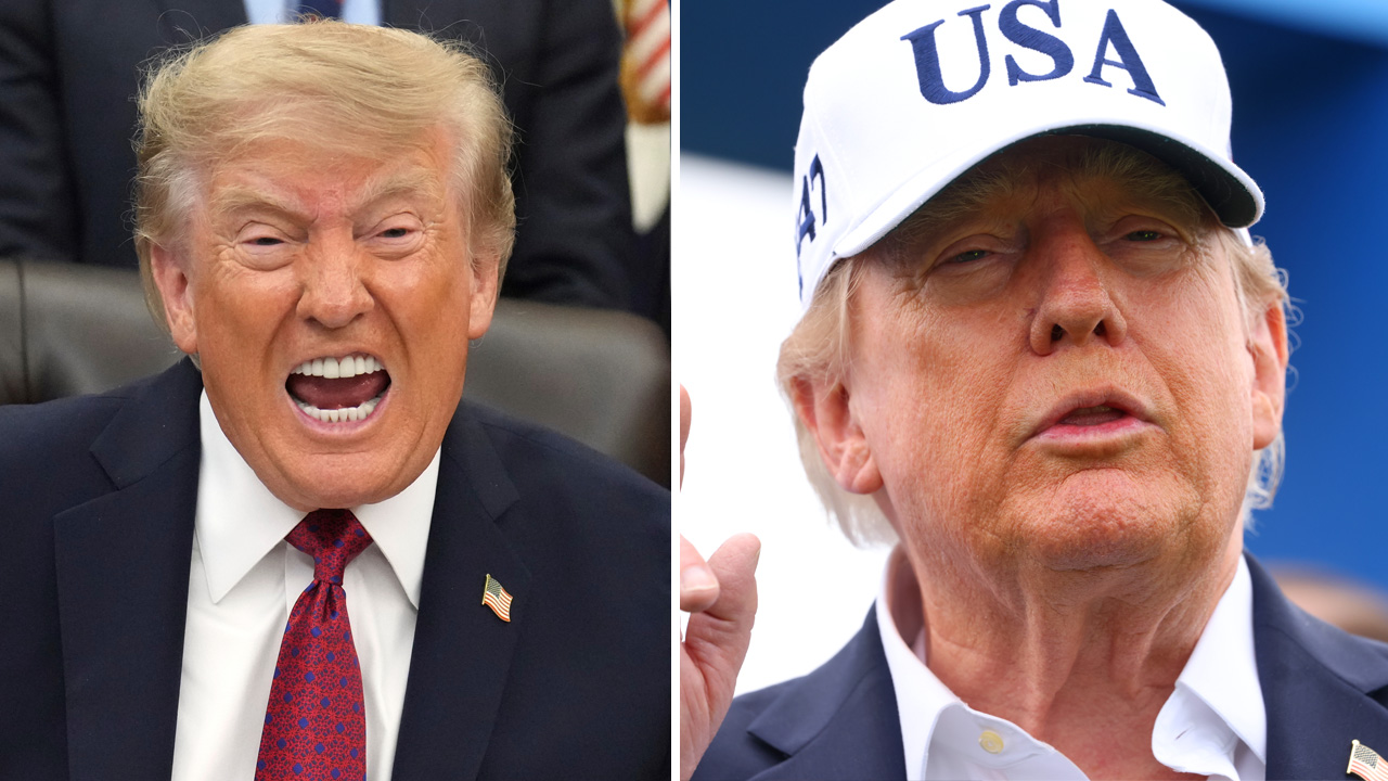 Amerikanska presidenten Donald Trump