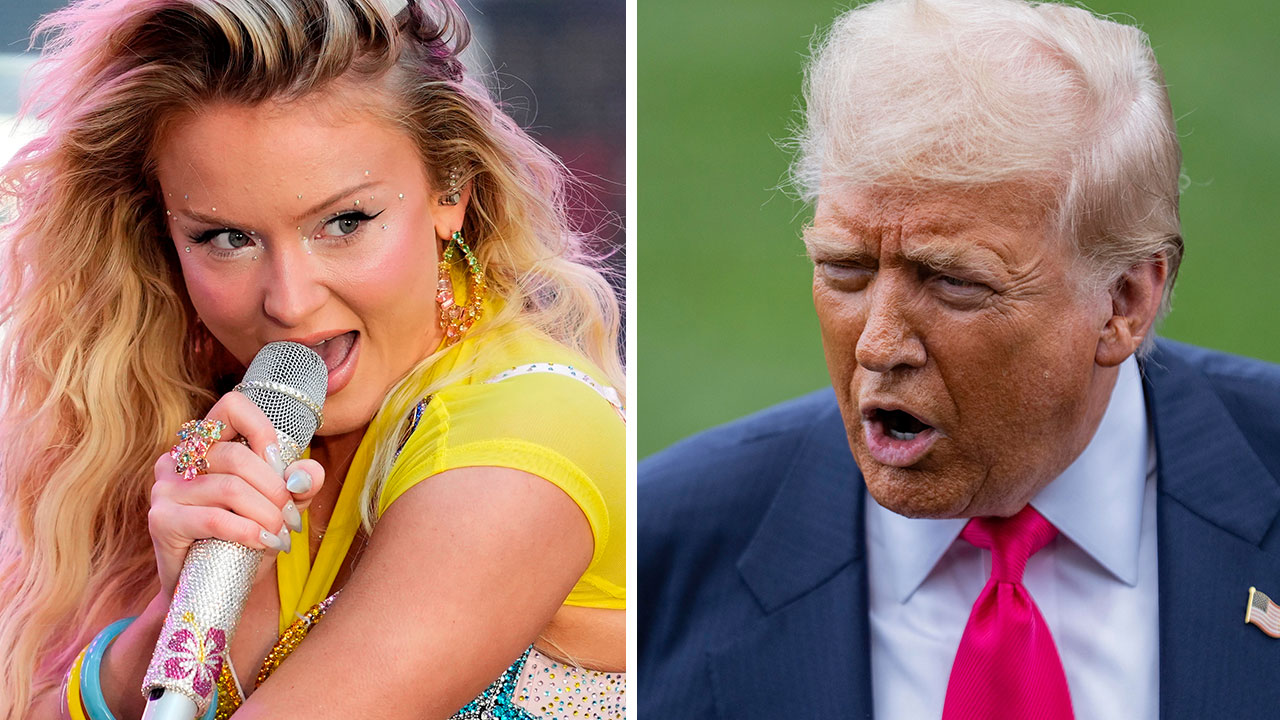 Zara Larsson, Donald Trump