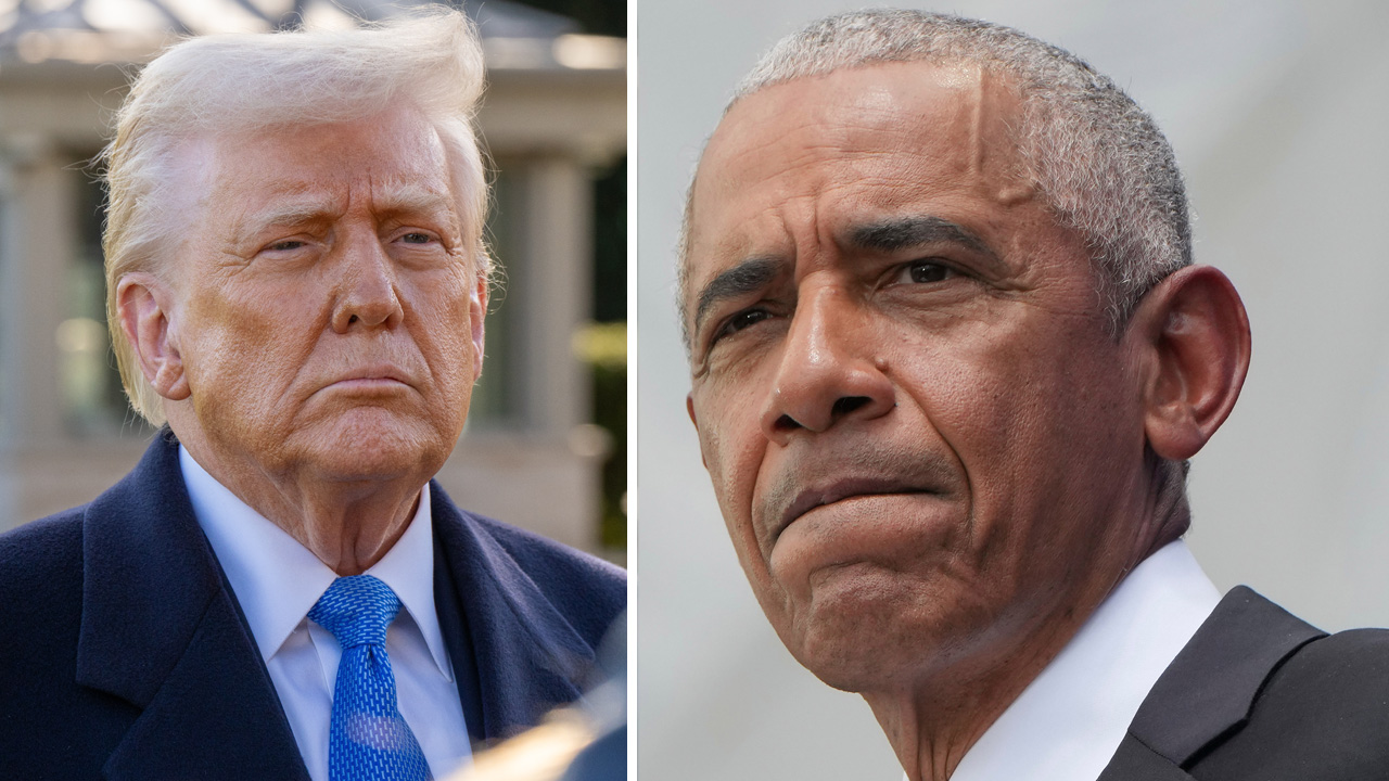 Donald Trump och Barack Obama