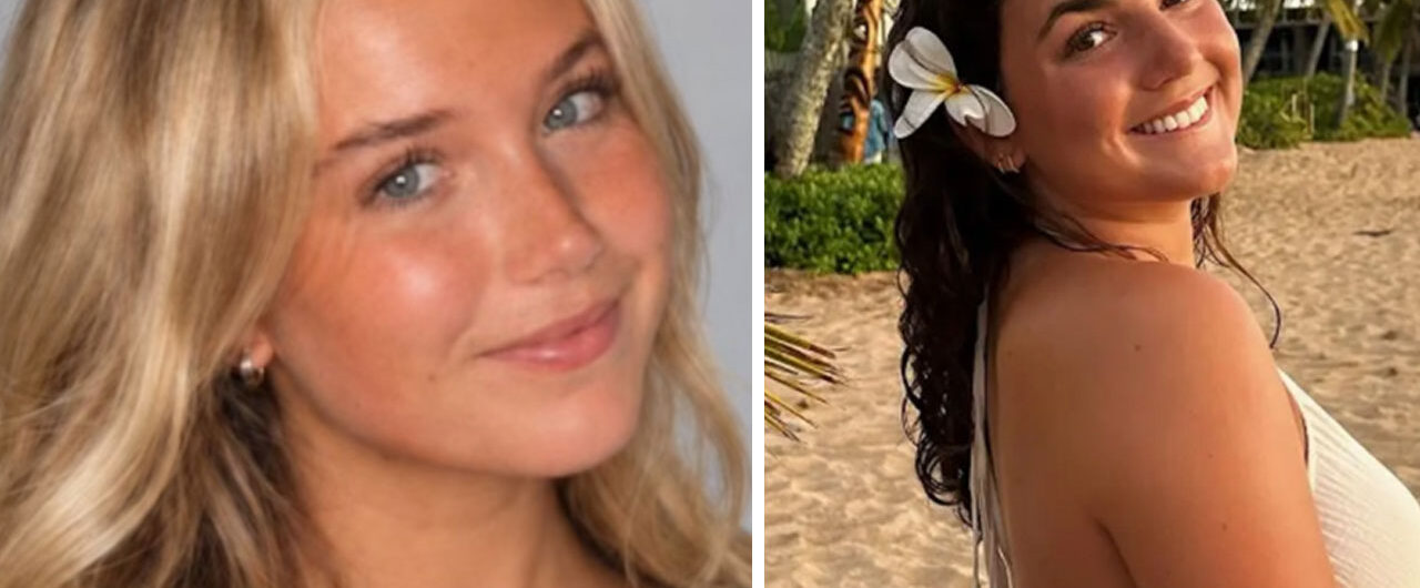 Zoey Archibald till vänster, Lilianne Burke till höger.
