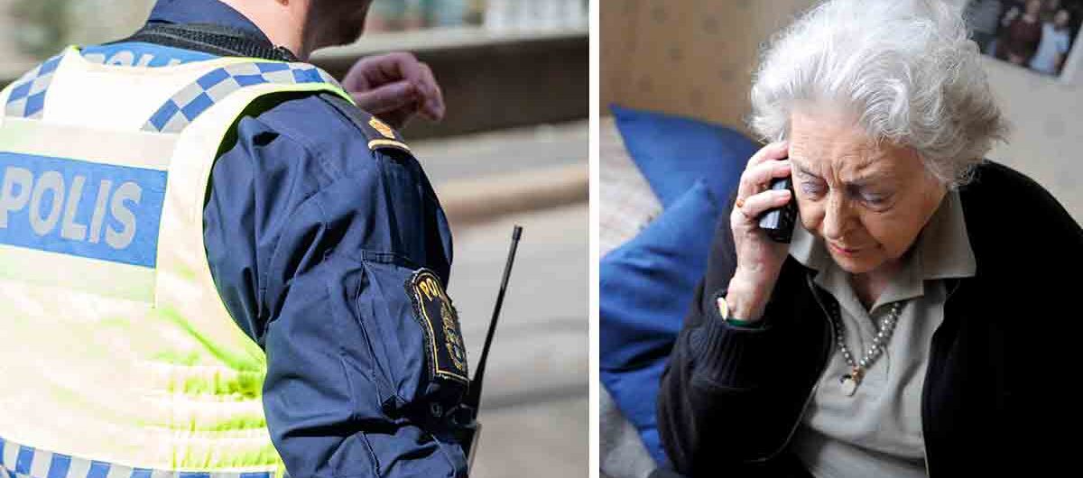 Polisen, äldre person