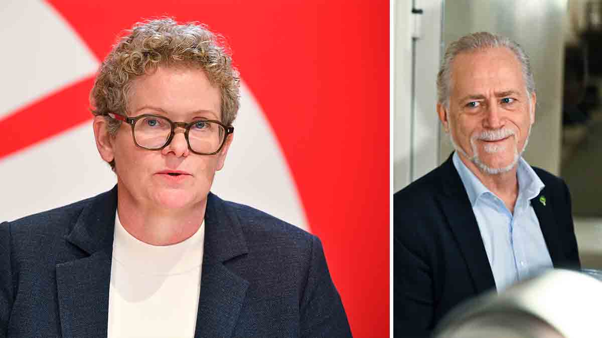 Karin Wanngård, Daniel Helldén.
