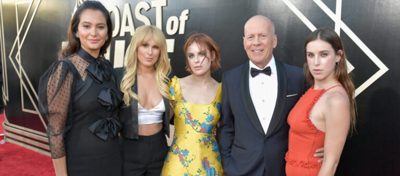 Tallulah Willis z rodziną