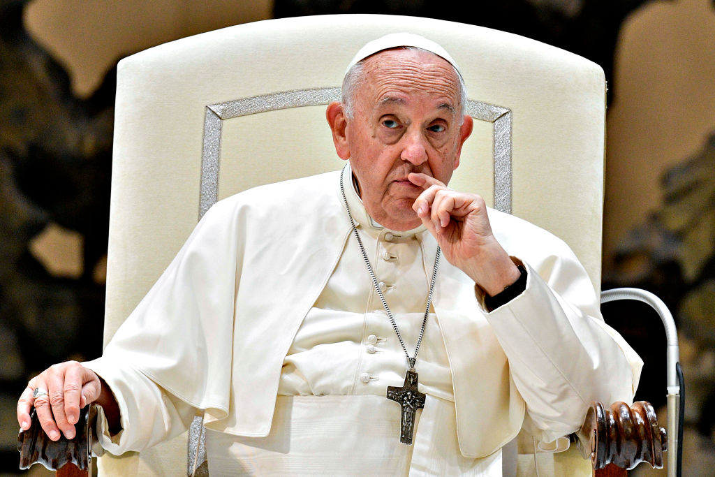 Papież Franciszek.