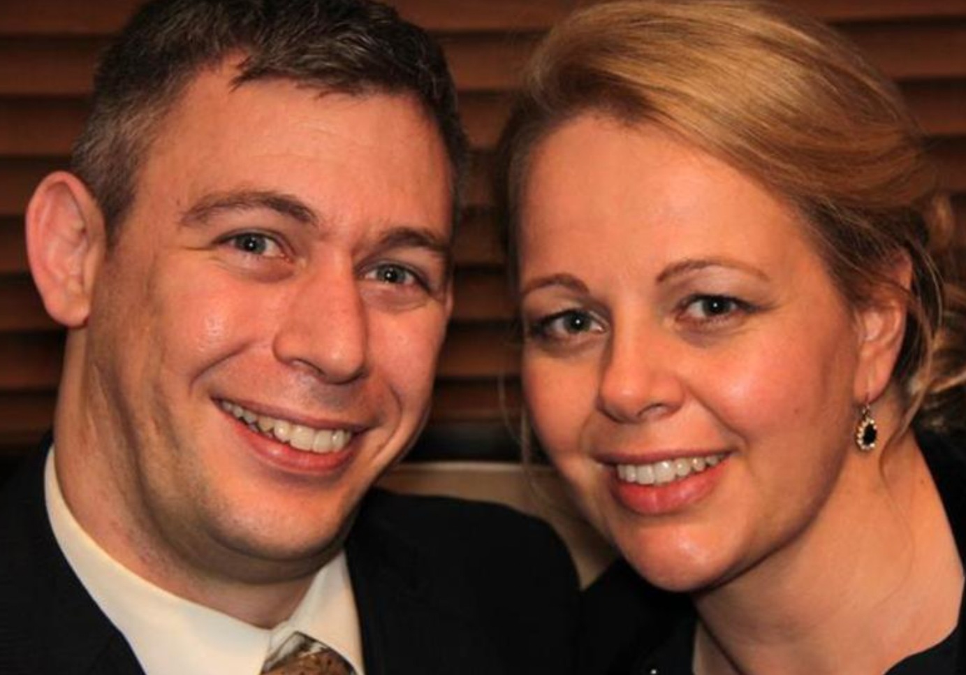 Martin Pistorious z żoną
