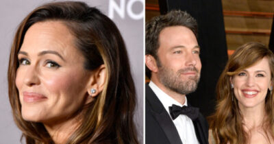Jennifer Garner (po lewej) i Jennifer Garner z Benem Affleckiem (po prawej)