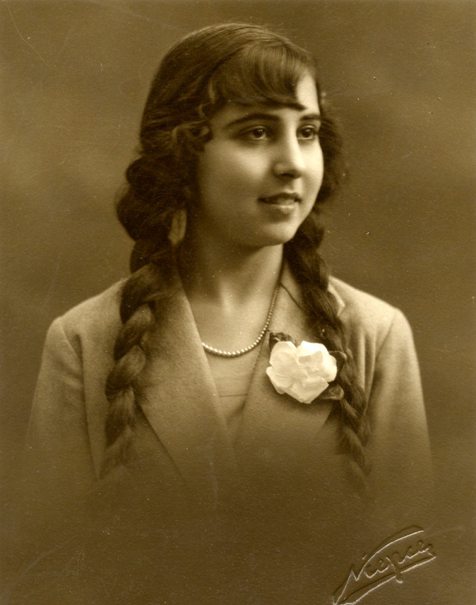 Maria Branyas Morera za młodu