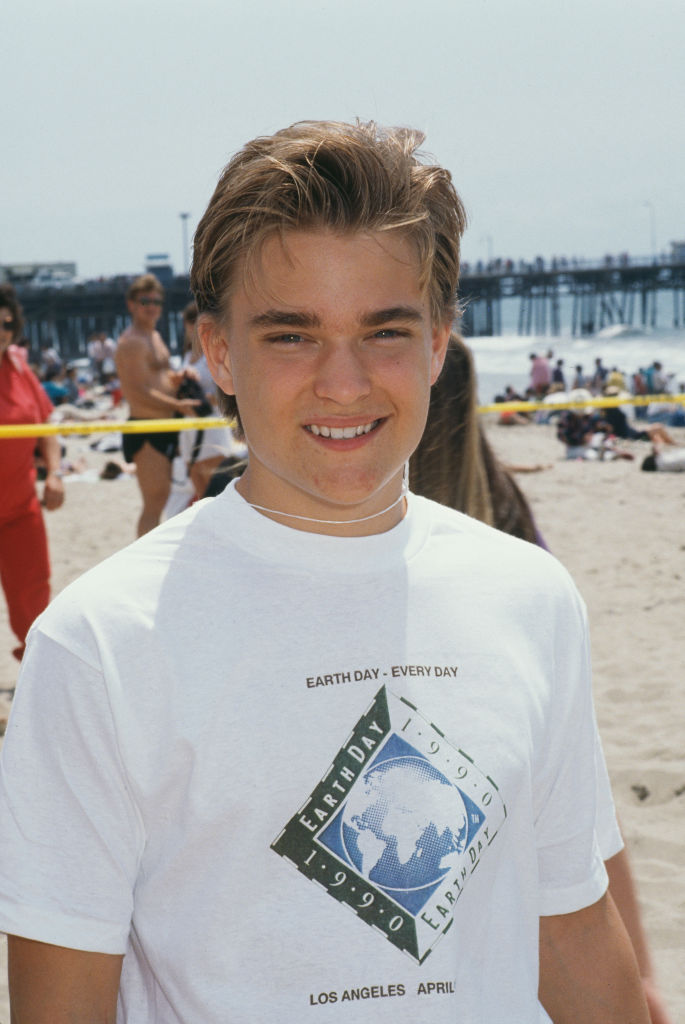 Chad Allen na plaży