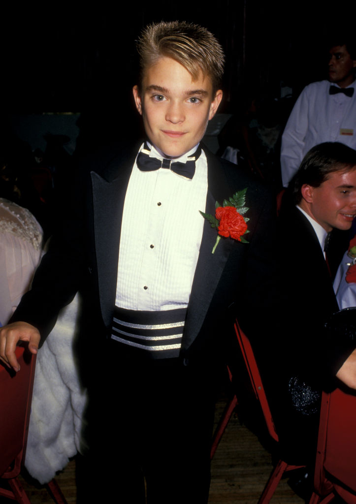 Chad Allen jako chłopiec we fraku