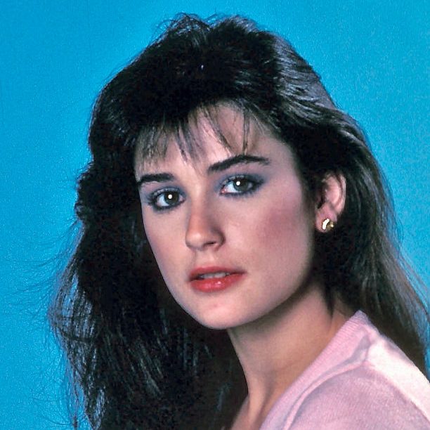 Demi Moore z grzywką