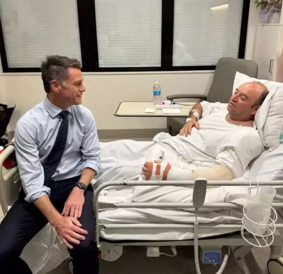 Premier Nowej Południowej Walii Chris Minns odwiedza Ahmeda