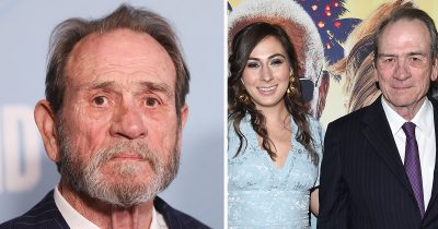Tommy Lee Jones i jego córka Victoria.