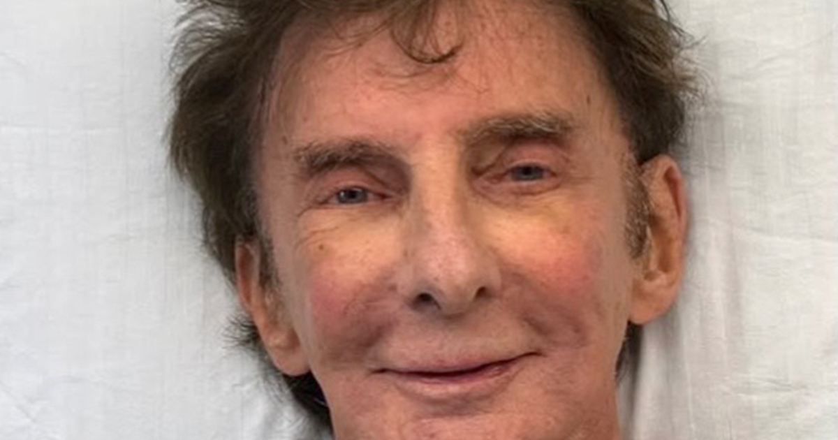 Barry Manilow w szpitalnym łóżku