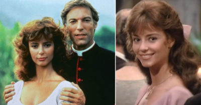 Rachel Ward i Richard Chamberlain w kadrach z serialu Ptaki ciernistych krzewów