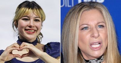 Alysa Liu (po lewej) i Barbra Streisand (po prawej)