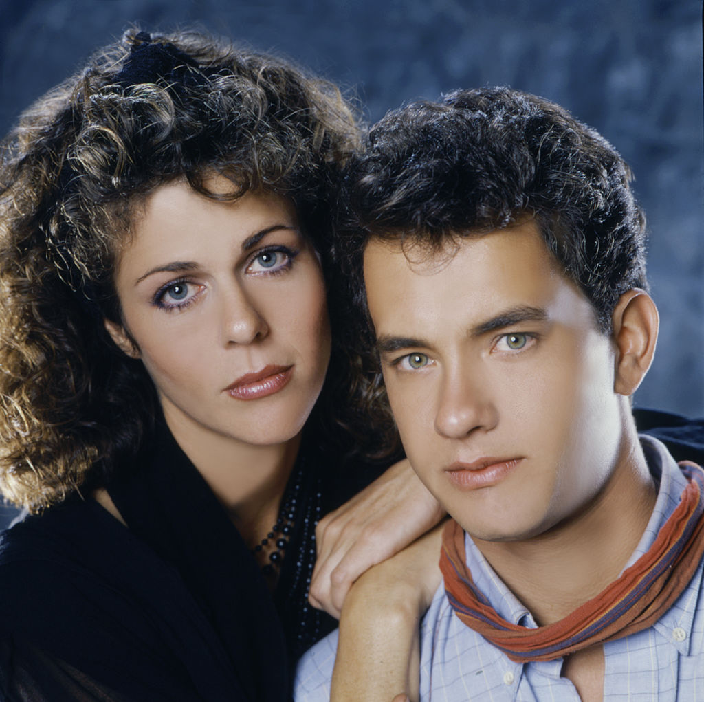 Rita Wilson i Tom Hanks na planie filmu