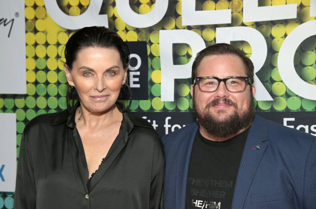  Chaz Bono z partnerką