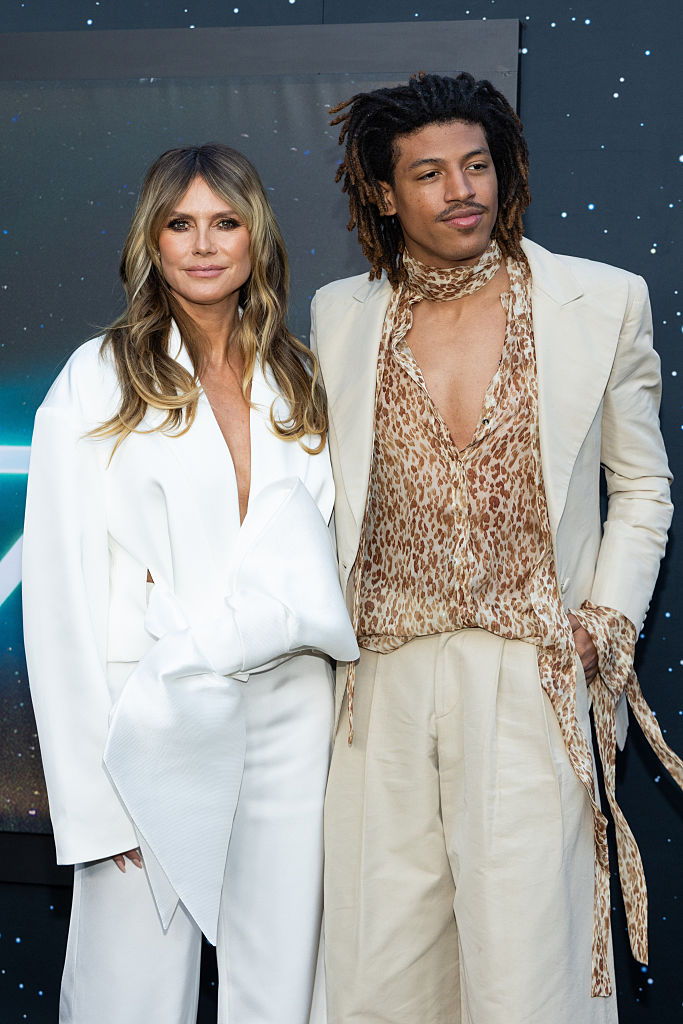 Heidi Klum i Henry Samuel na nowojorskiej premierze filmu „Projekt Hail Mary”