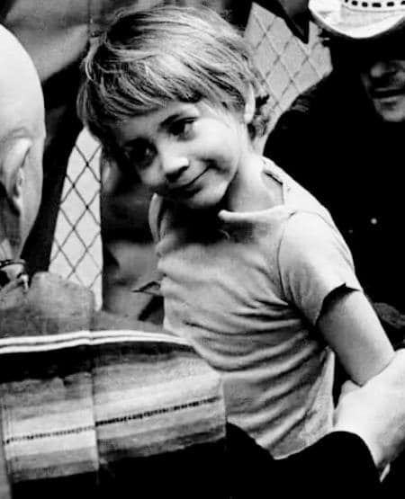 Robert John Elias Downey Jr. jako mały chłopiec