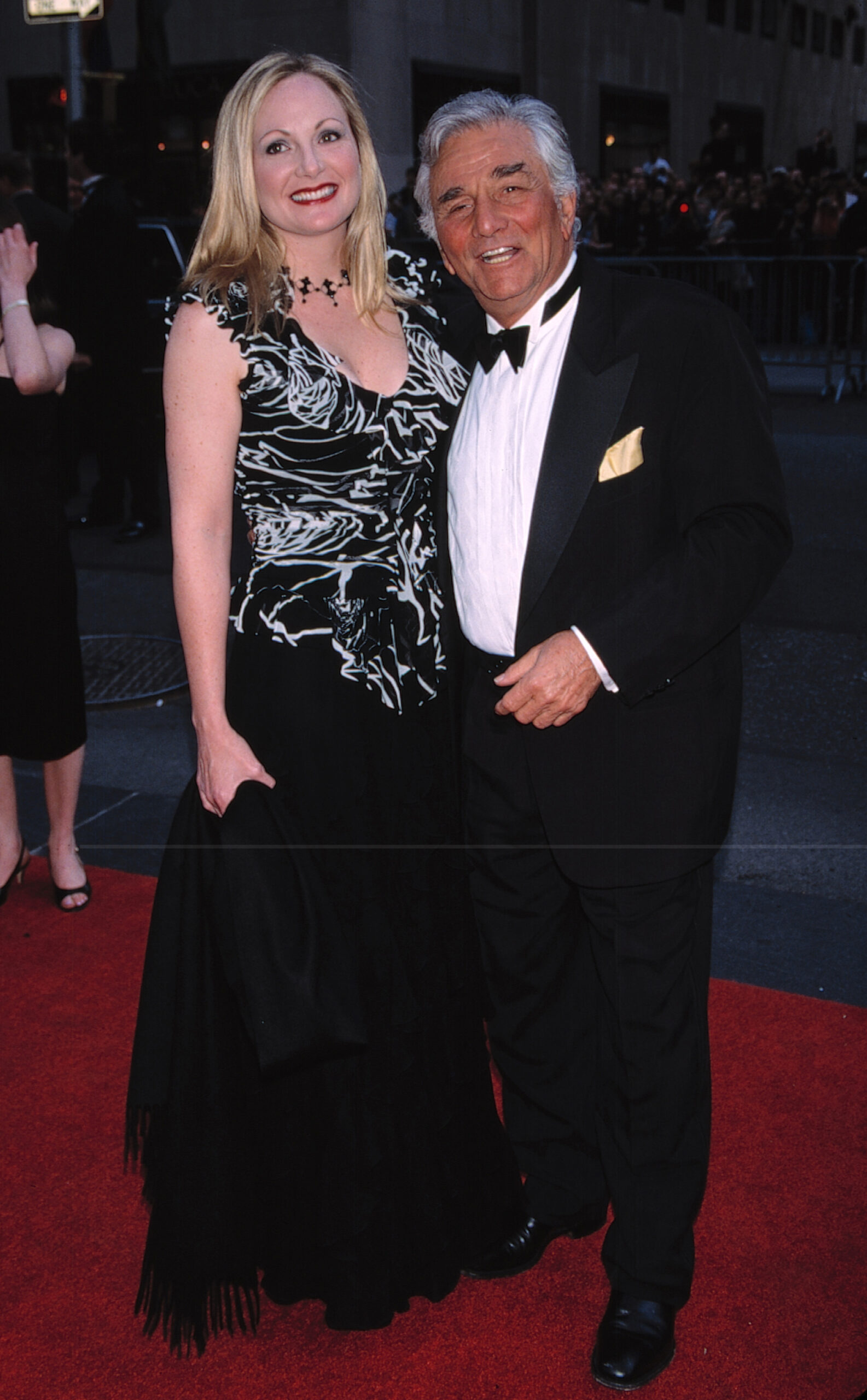  Peter Falk z adoptowaną córką Jacqueline Falk
