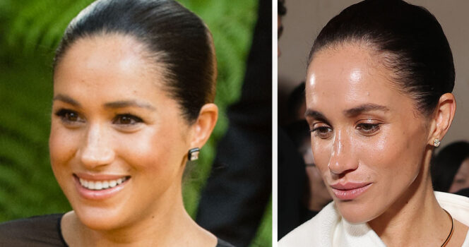 Meghan Markle 8 lat temu i teraz
