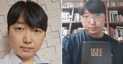 YoungHoon Kim z Biblią