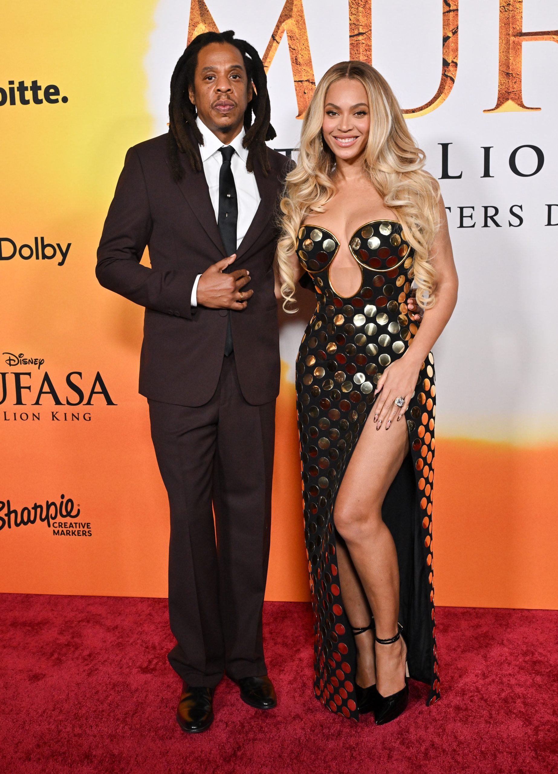  Beyoncé Jay-Z pozują na ściance
