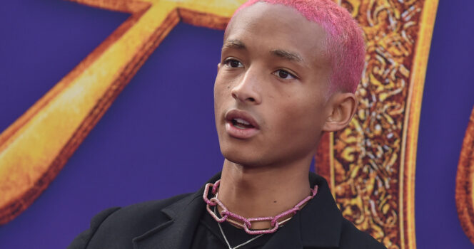 Jaden Smith w różowych włosach