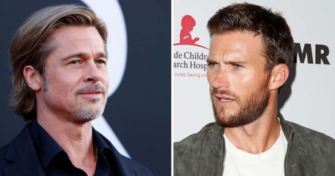 Brad Pitt (po lewej) i Scott Eastwood (po prawej)