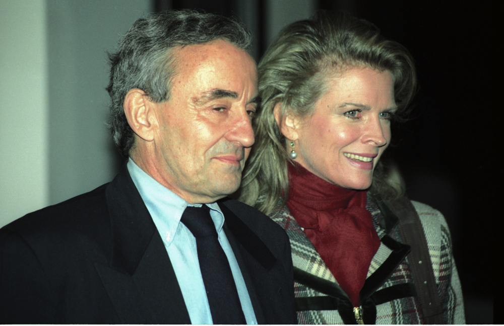 Candice Bergen z mężczyzną u boku
