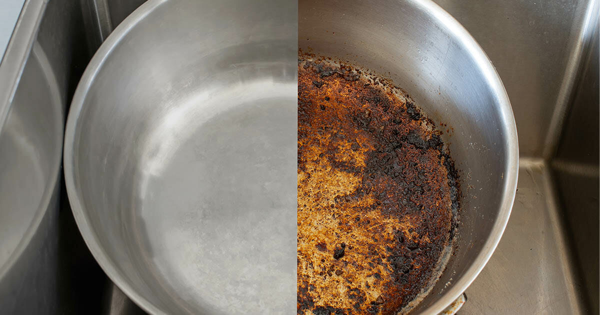 Pohjaan palaneen pannun tai kattilan voi pelastaa helposti Coca-Colan avulla.
