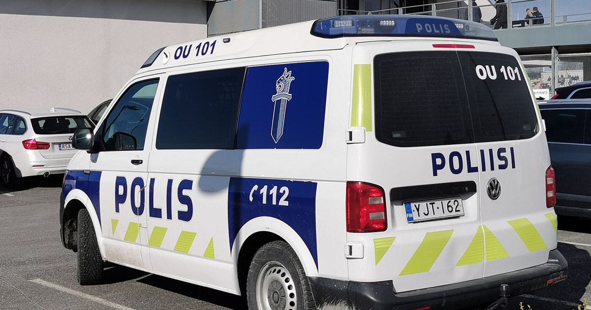 Poliisiauto.