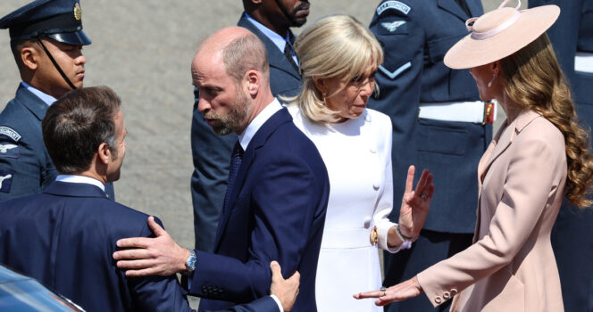 Huuliltalukija kertoo, mitä Brigitte Macron sanoi prinsessa Catherinelle heti erikoisen välikohtauksen jälkeen.