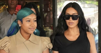 Kim Kardashian ja North West. Kuva: All Over Press