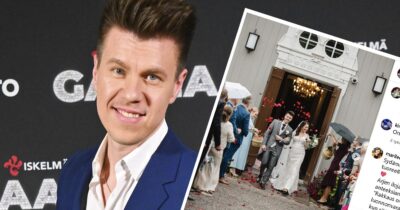 Olli Halonen Isklemägaala, hääkuva. AOP ja Instagram