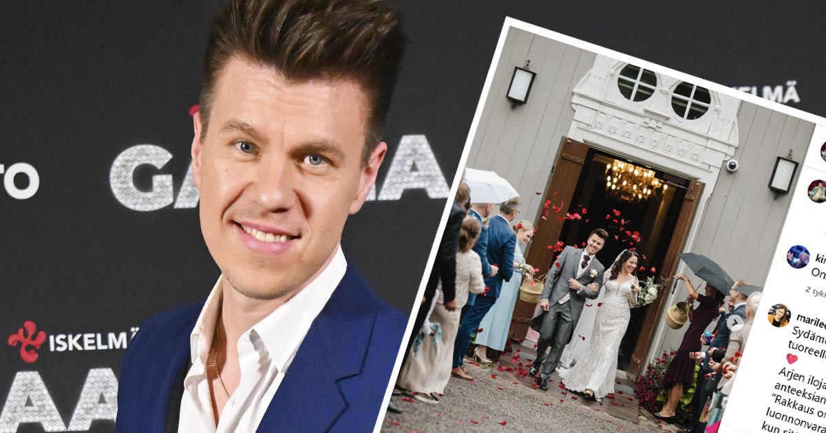Olli Halonen Isklemägaala, hääkuva. AOP ja Instagram