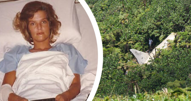 Annette Herfkins oli ainoa matkustaja, joka selvisi elossa karmivasta turmasta vuonna 1992.